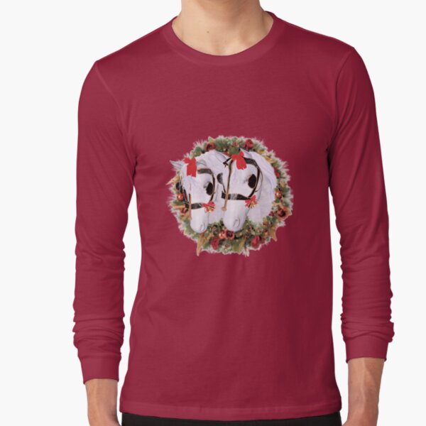 Snowflake and Holly Long Sleeve T-Shirt