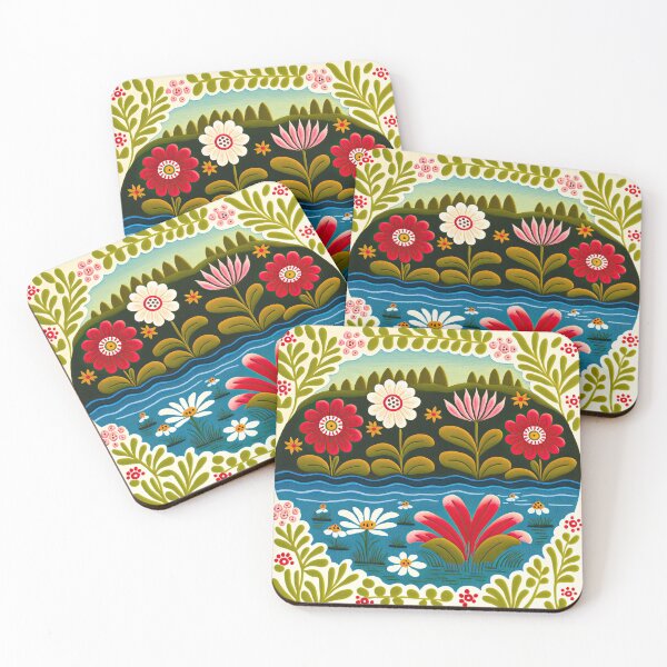 Item preview, Flowers and Hearts designed and sold by mi-kam.
