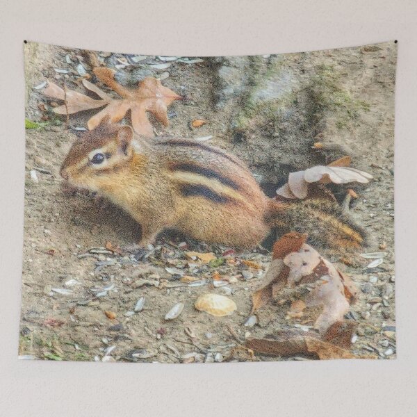 Item preview, Cute Chipmunk Foraging for Food designed and sold by SXW Designs.