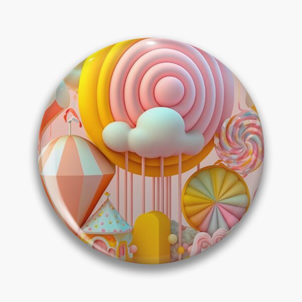 Artikelvorschau, Candy World bunte Illustration, verzauberte Welt entworfen und verkauft von Crea79.