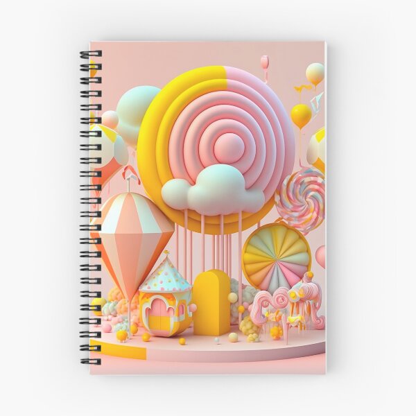 Item preview, Candy world colorful illustration, enchanted world designed and sold by Crea79.