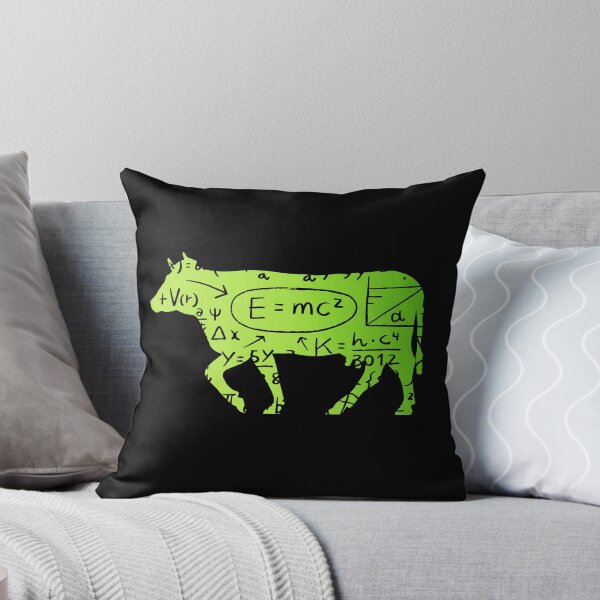 Item preview, Green version of Meet "The Calculus cow" Cow puns Cowculus designed and sold by FarmsteadAcers.