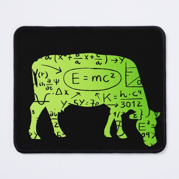 Item preview, Light green version of Meet "The Calculus cow" Cow puns Cowculus designed and sold by FarmsteadAcers.
