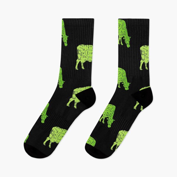 Item preview, Light green version of Meet "The Calculus cow" Cow puns Cowculus designed and sold by FarmsteadAcers.