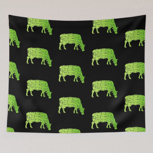 Item preview, Light green version of Meet "The Calculus cow" Cow puns Cowculus designed and sold by FarmsteadAcers.