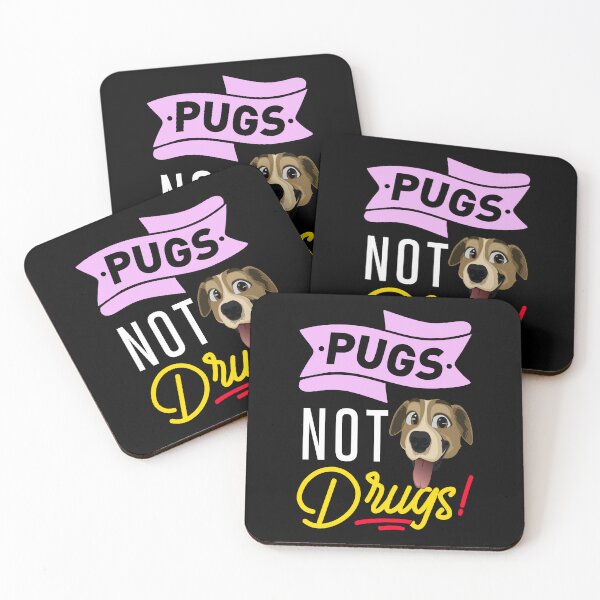 Item preview, Now Pugs Not Drugs Dog designed and sold by TargetBox.