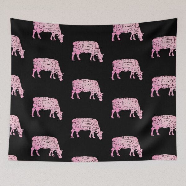 Item preview, Pink version of Meet "The Calculus cow" Cow puns Cowculus designed and sold by FarmsteadAcers.