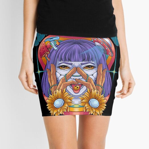 Hypnotized Girl Mini Skirt