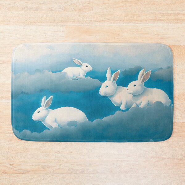Item preview, Rabbits dream of clouds designed and sold by EmilyDayDreams.