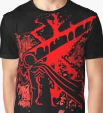 Berserk Guts Logo Blood Graphic T-Shirt