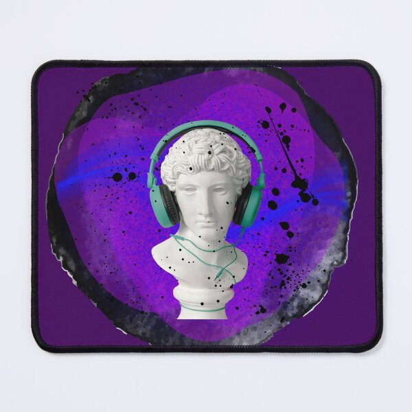 Item preview, Lord of green helmets in purple background designed and sold by TheCollageWorld.