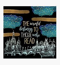 Stars Read the World Photographic Print