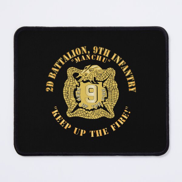 Item preview, Army - 2nd Bn 9th Infantry Regiment - Keep up the Fire X 300 designed and sold by Military Insignia Products.