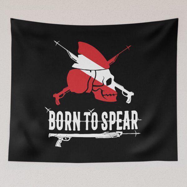 Item preview, Born To Spear - SpearFishing - gift idea for underwater hunters and diving lovers 2023 designed and sold by Live  Today.