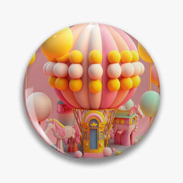 Artikelvorschau, Kinderillustration, bunt, Süßigkeiten und Luftballons entworfen und verkauft von Crea79.