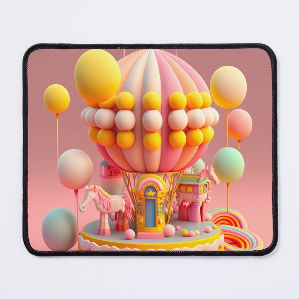 Item preview, Illustration for children, colorful, candy and balloons designed and sold by Crea79.