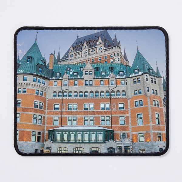 Item preview, Chateau Frontenac Hotel, Old Town Quebec, Canada, Wintertime designed and sold by SafariByMarisa.