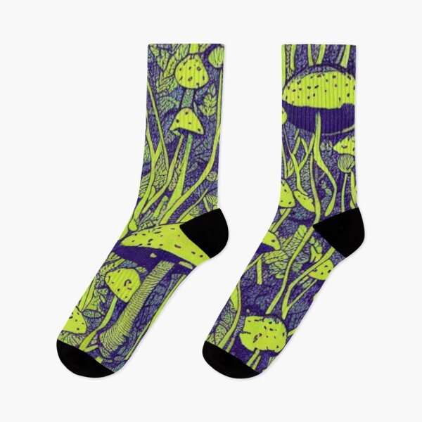 Item preview, Colorpop Mushroom Pattern designed and sold by Fungal-Art.
