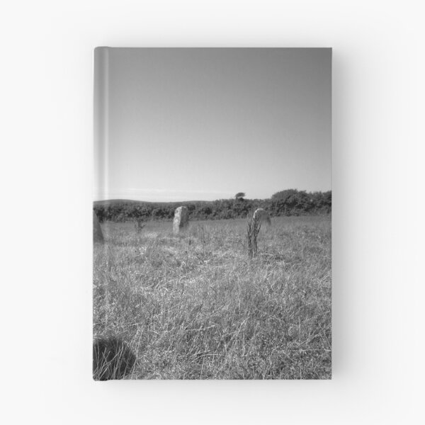 Item preview, Merry Maidens Stone Circle, Cornwall. Black and White Photograph designed and sold by Art-of-darkness.