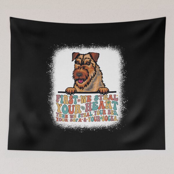 Item preview, Steal Your Heart Steal Your Bed Sofa Wales Terrier Groovy designed and sold by biigshow.