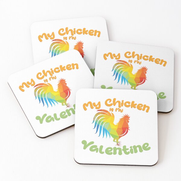 Item preview, My Chicken Is My Valentine, Chicken Lovers designed and sold by medben.