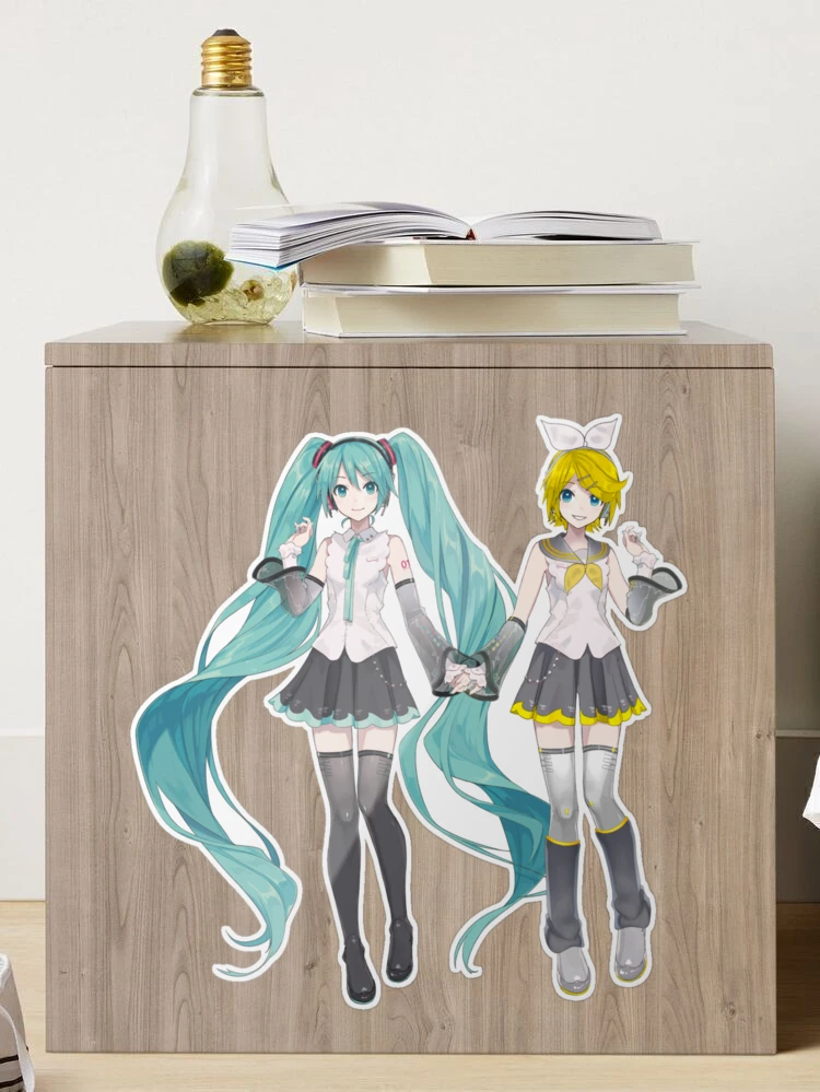 47428977 Rin And Miku Stickers for Sale