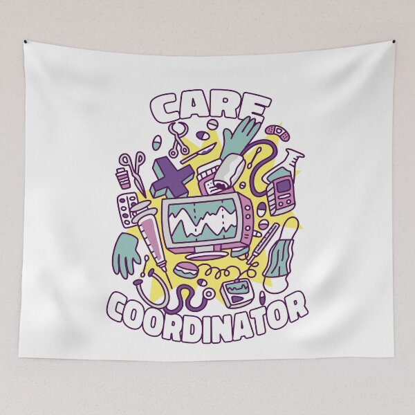 Item preview, Cute Patient Care Coordinator Cartoon designed and sold by MrEddie10.
