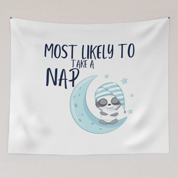 Item preview, most likely to take a nap designed and sold by Itsforyou1.