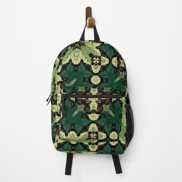 Item preview, Green Tessellated pattern with sparse bee motif designed and sold by Isa Popping.