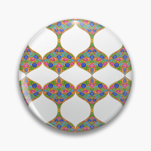 Item preview, Colorful tiles illustration designed and sold by Inaroda.
