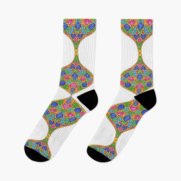 Item preview, Colorful tiles illustration designed and sold by Inaroda.