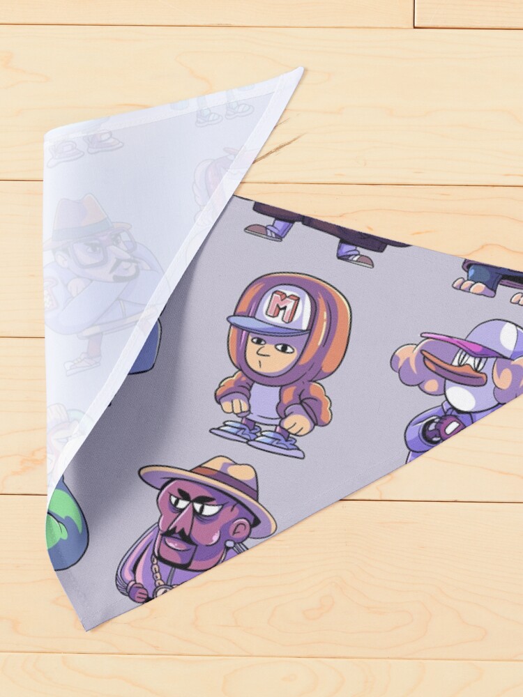 Alternate view of THUG LIFE Family 18 Pack Pet Bandana