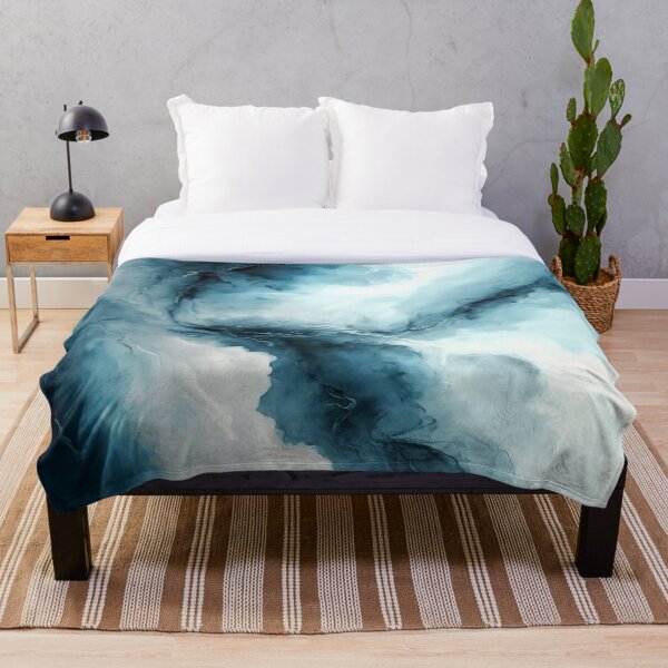 Item preview, Cloudy Storm - Abstract Alcohol Ink Art designed and sold by inkvestor.
