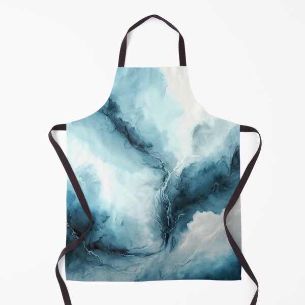 Item preview, Cloudy Storm - Abstract Alcohol Ink Art designed and sold by inkvestor.