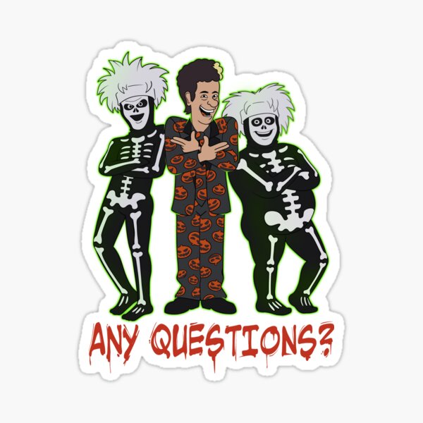 I’m David Pumpkins Sticker