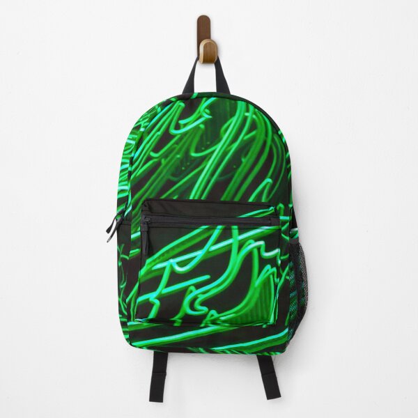 Item preview, Electric Green Aesthetic Abstract Neon Lights - The Green Dream designed and sold by spruceroots.