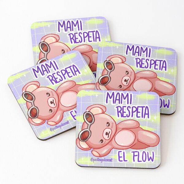 Item preview, Mami respeta el flow - Rilakkuma designed and sold by postergadorart.