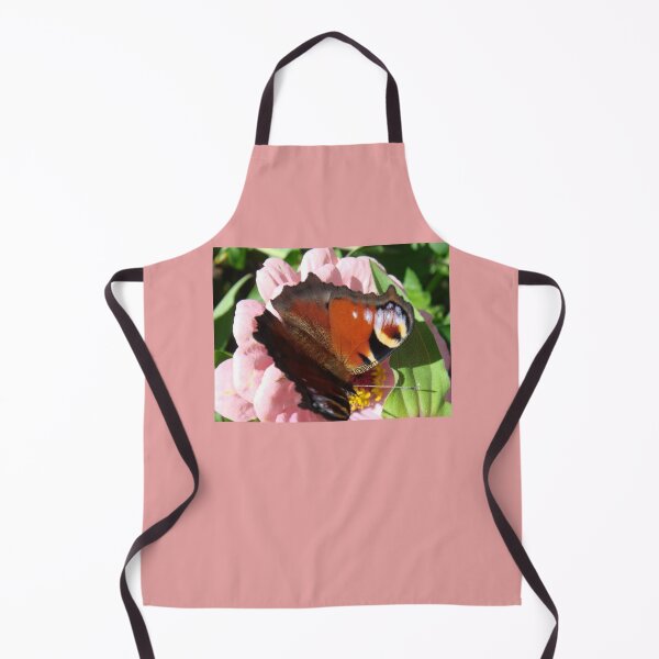 Item preview, Peacock Butterfly on Zinnia // designed and sold by Lillrose.