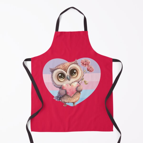 Item preview, Chibi Valentine's Day Owl designed and sold by PBJArt.