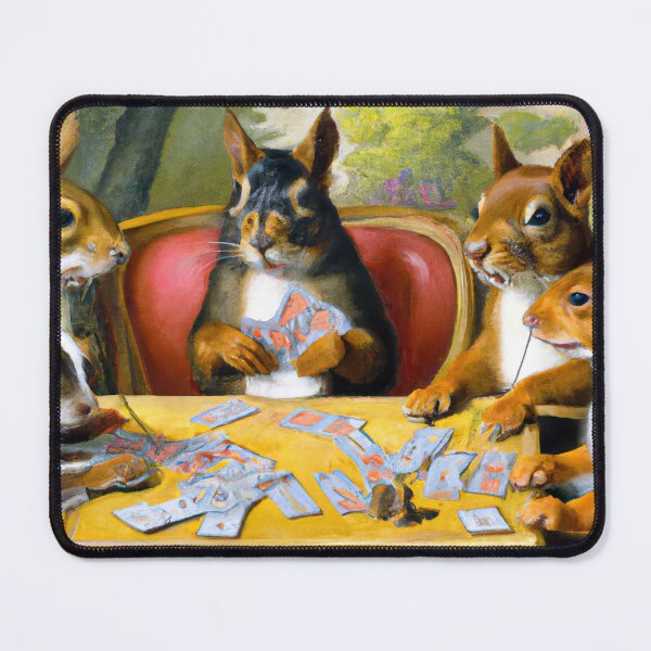 Item preview, Squirrels Playing Poker Funny designed and sold by BeccaDaniels.