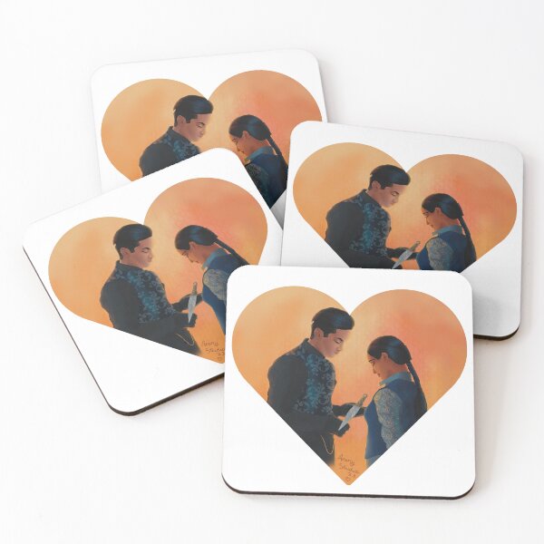 Item preview, Kaz gifts Inej a knife heart designed and sold by Arany-Studio.