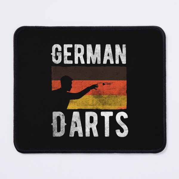 Item preview, German Darts Hobby Dart Player Vintage Flag designed and sold by ZzCorezZ.