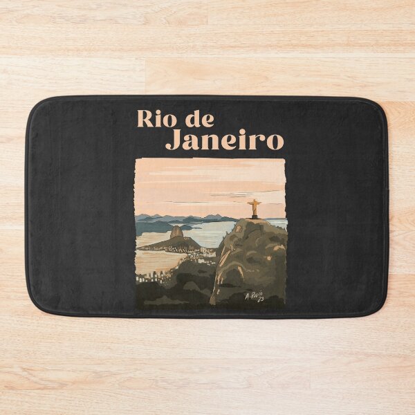 Item preview, Rio de Janeiro Illustration designed and sold by burrotees.