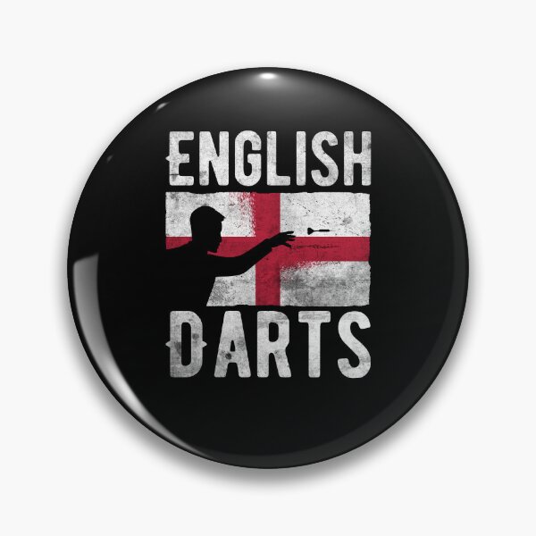 Item preview, English Darts Hobby Dart Player Vintage Flag designed and sold by ZzCorezZ.