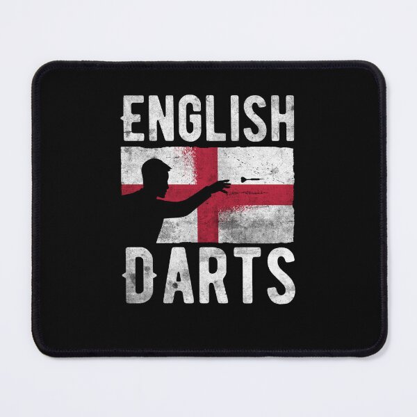 Item preview, English Darts Hobby Dart Player Vintage Flag designed and sold by ZzCorezZ.