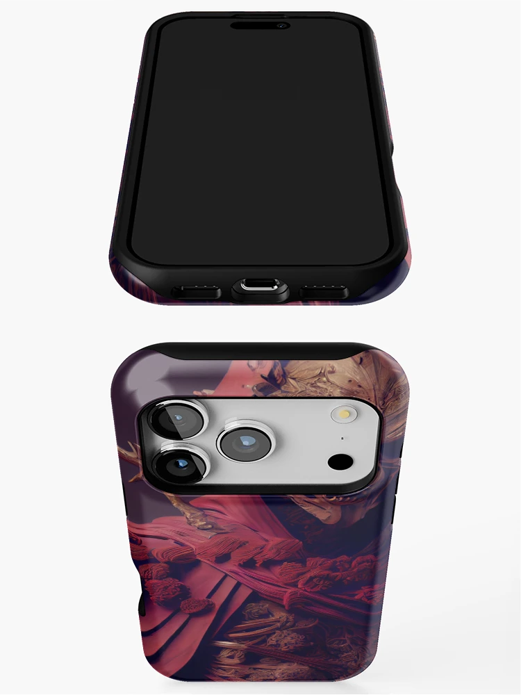 Thumbnail 3 of 4, iPhone Case, skeleton designed and sold by Creative Visions.