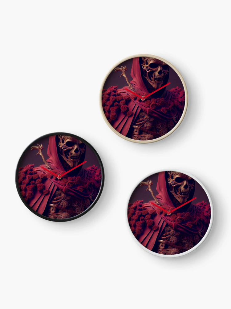 Thumbnail 3 of 4, Clock, skeleton designed and sold by Creative  Visions.