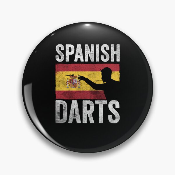 Item preview, Spanish Darts Hobby Dart Player Vintage Flag designed and sold by ZzCorezZ.
