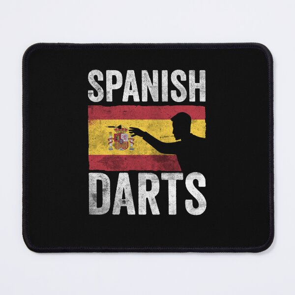 Item preview, Spanish Darts Hobby Dart Player Vintage Flag designed and sold by ZzCorezZ.