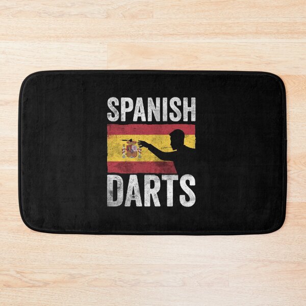 Item preview, Spanish Darts Hobby Dart Player Vintage Flag designed and sold by ZzCorezZ.